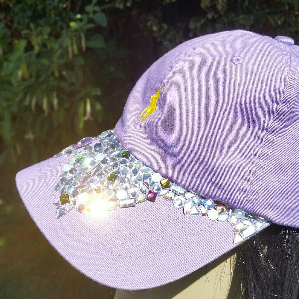 Bridal Bling Hats-Bling Hats-Swarovski Bling Hats - Picture 8 of 11